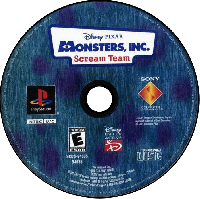 Monsters Inc Playstation US box art